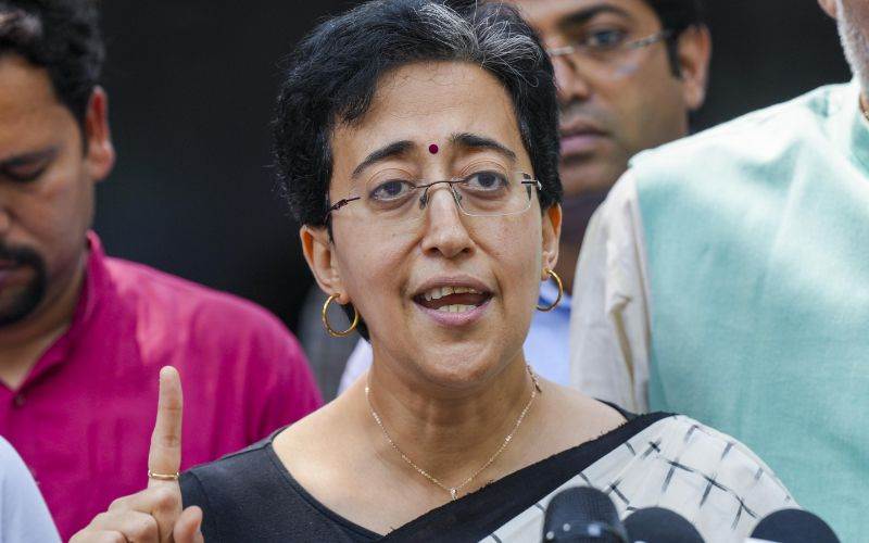 دہلی: سا بق چیف منسٹر آتشی نے مرکزی حکومت اور وزیراعظم کو بنایا نشانہ 